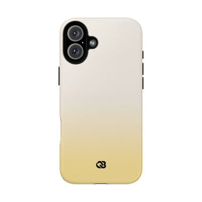 Yellow Tough Phone Case for iPhone - Bleached Citron Haze