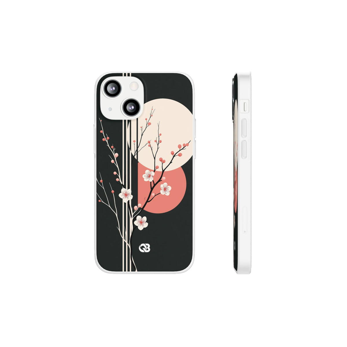 Nocturne Sakura Branch · Lite Phone Case for iPhone ·  Black