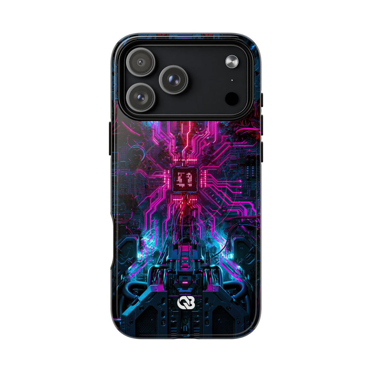 Neural Circuit Core · Tough 2.0 Magnetic Phone Case for iPhone · Black