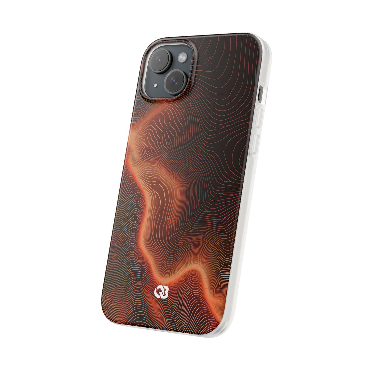 Caldera Ridge · Lite Phone Case for iPhone ·  Orange