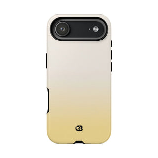 Yellow Tough Phone Case for iPhone - Bleached Citron Haze