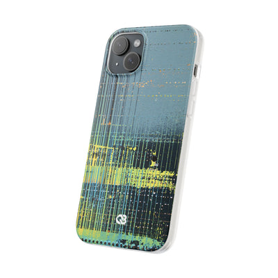 Acid Raster Circuit · Lite Phone Case for iPhone ·  Teal
