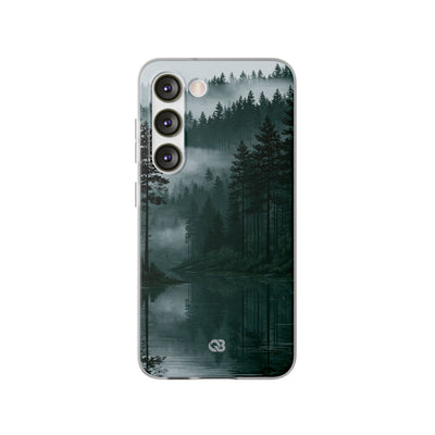 Green Lite Phone Case for Samsung - Misty Evergreen Mirror