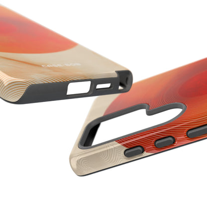 Sunburst Swirl Samsung S25 Ultra Case - Tough