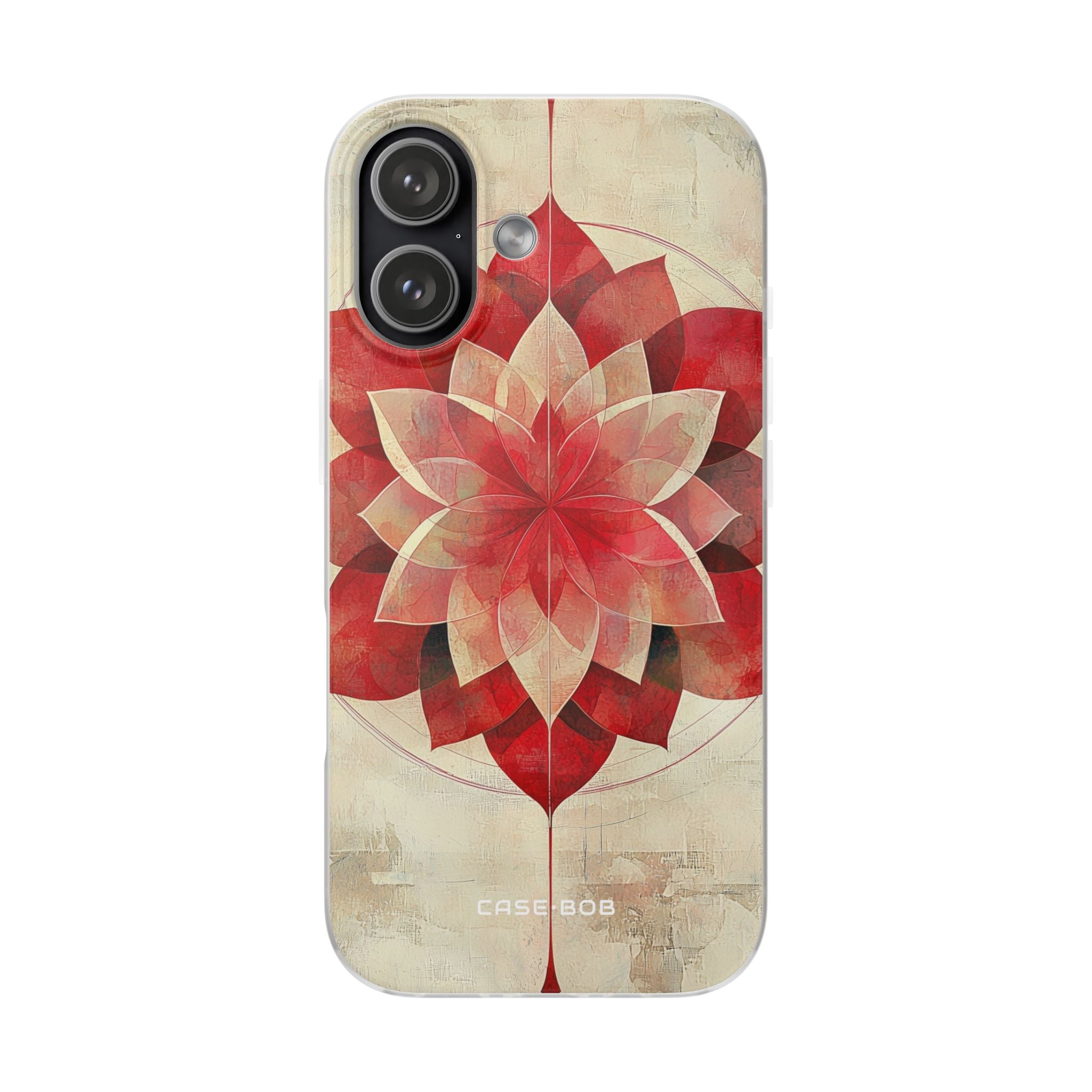 Crimson Bloom iPhone 17 Case - Soft - CASE•BOB