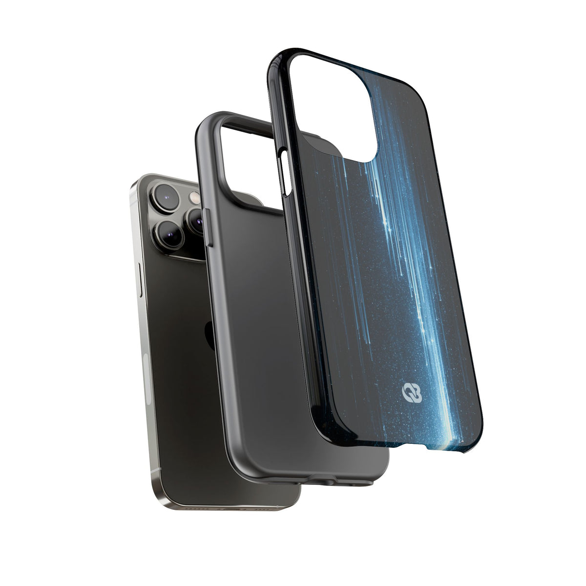 Nocturnal Cascade · Tough Phone Case for iPhone · Black