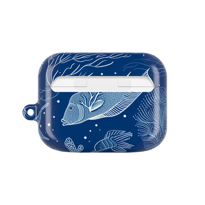 Blue Scale Reef - AirPods Case