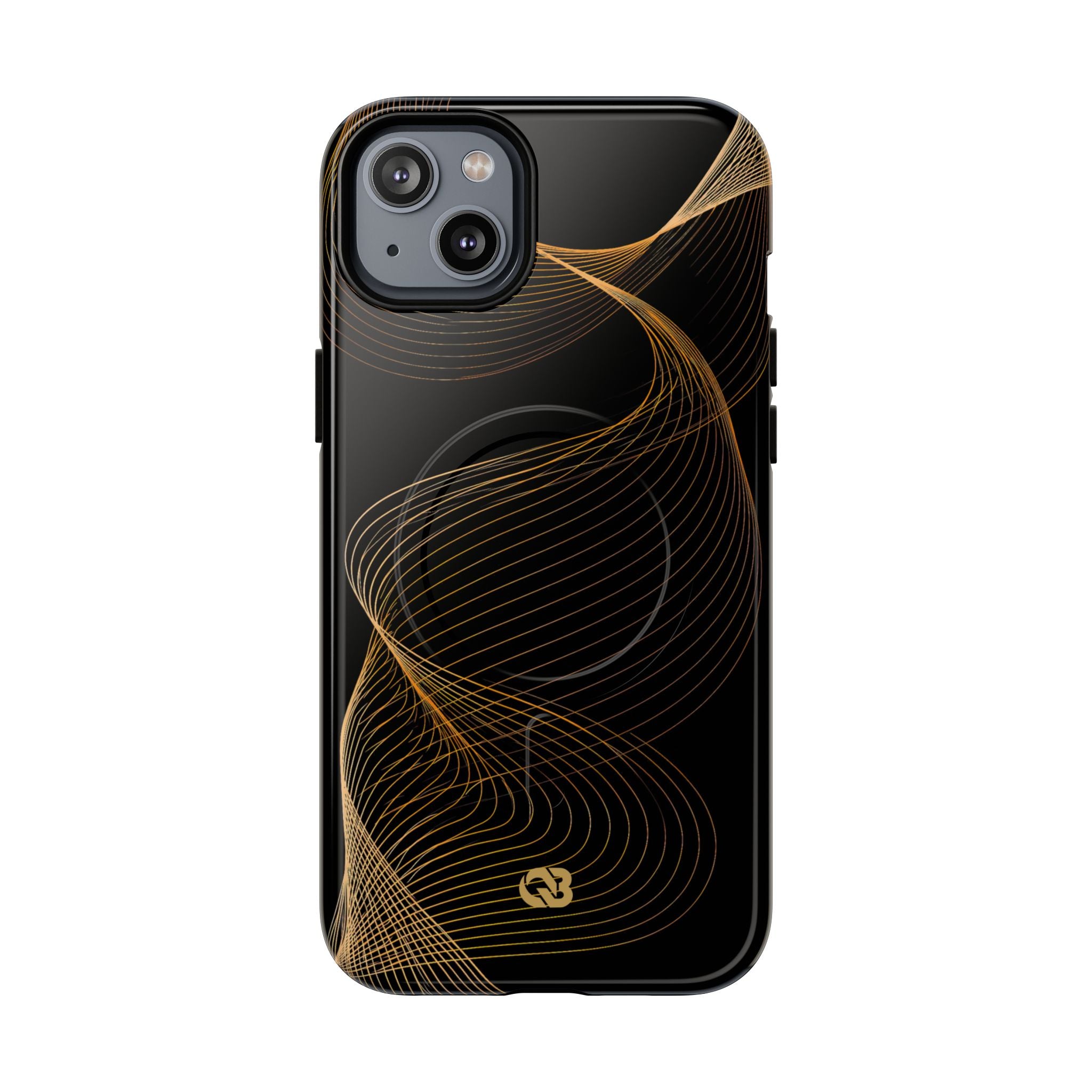 Gold Tough 2.0 Magsafe Phone Case for iPhone - Burnished Bronze Helix