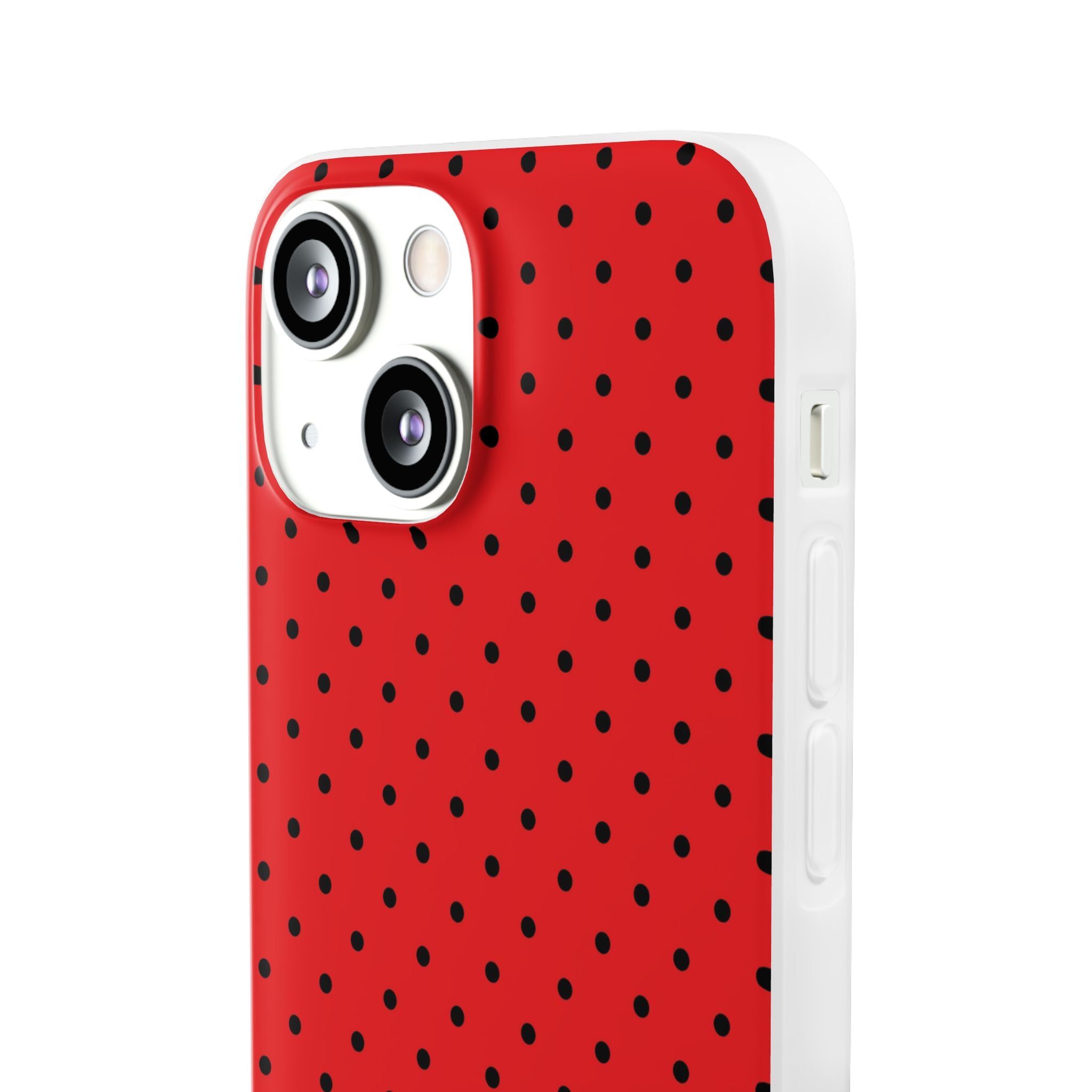 Crimson Punktmatrix iPhone 13 mini Case - Soft