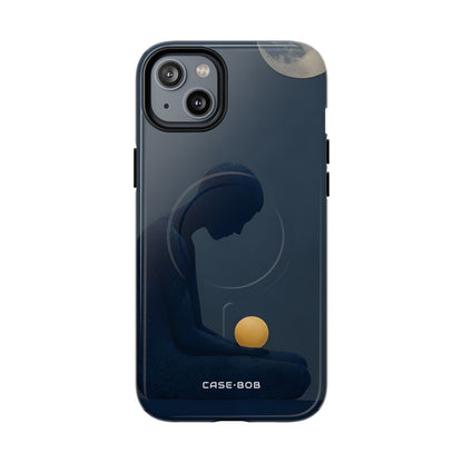 Moonlit Contemplation iPhone 14 Plus Cover - Tough+