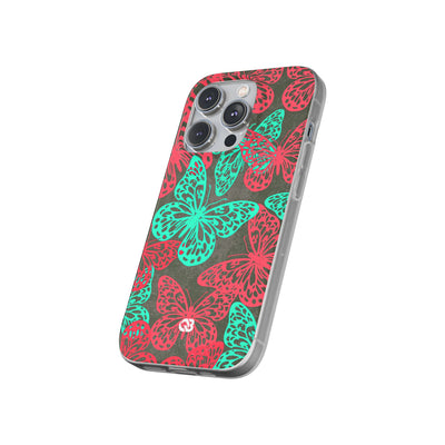 Electric Papillon · Lite Phone Case for iPhone ·  Pink