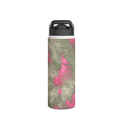 Digital Blossom · Insulated Water Bottle · Pink