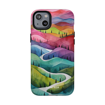 Winding Verdure iPhone 14 Plus Case - Tough+