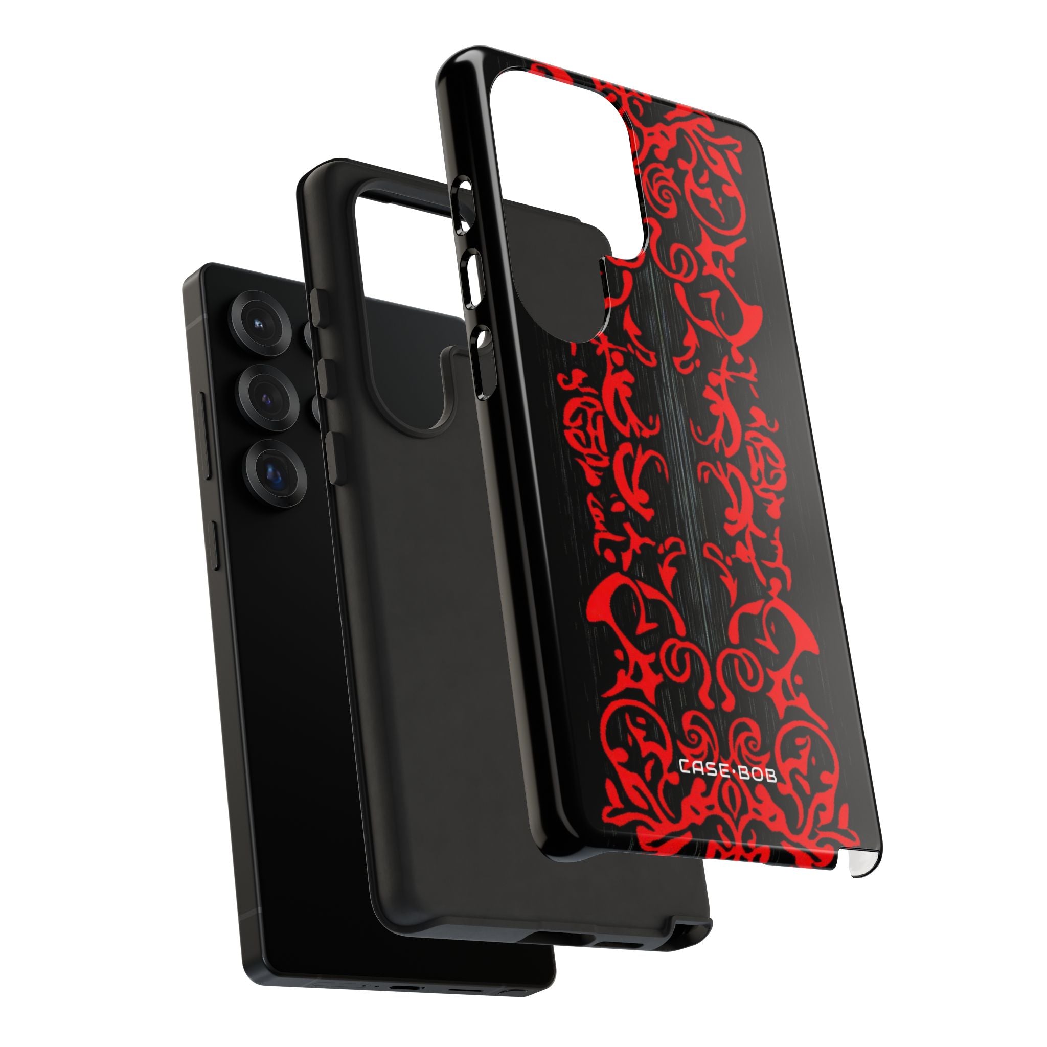 Crimson Spiral Samsung S25 Ultra Case - Tough