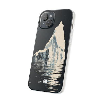 Blue Lite Phone Case for iPhone - Frozen Navy Monolith