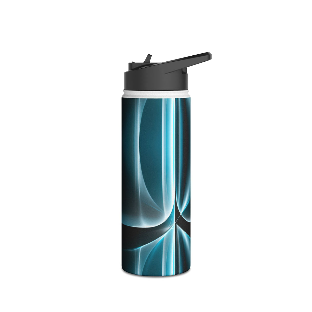 Cyan Core Matrix · Insulated Water Bottle · Blue