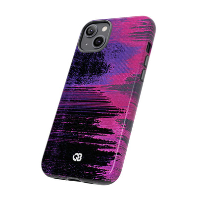 Neon Signal Shift · Tough Phone Case for iPhone · Purple