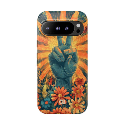 Radiant Peace Bloom · Tough Phone Case for Google Pixel