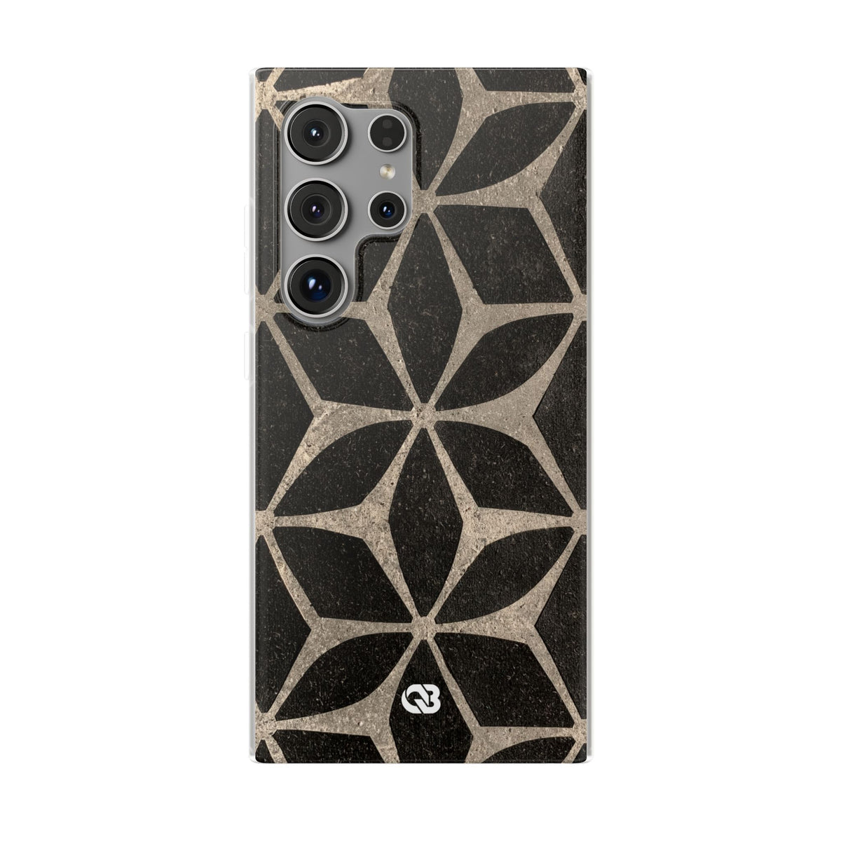Concrete Mosaic Star · Lite Phone Case for Samsung · Black