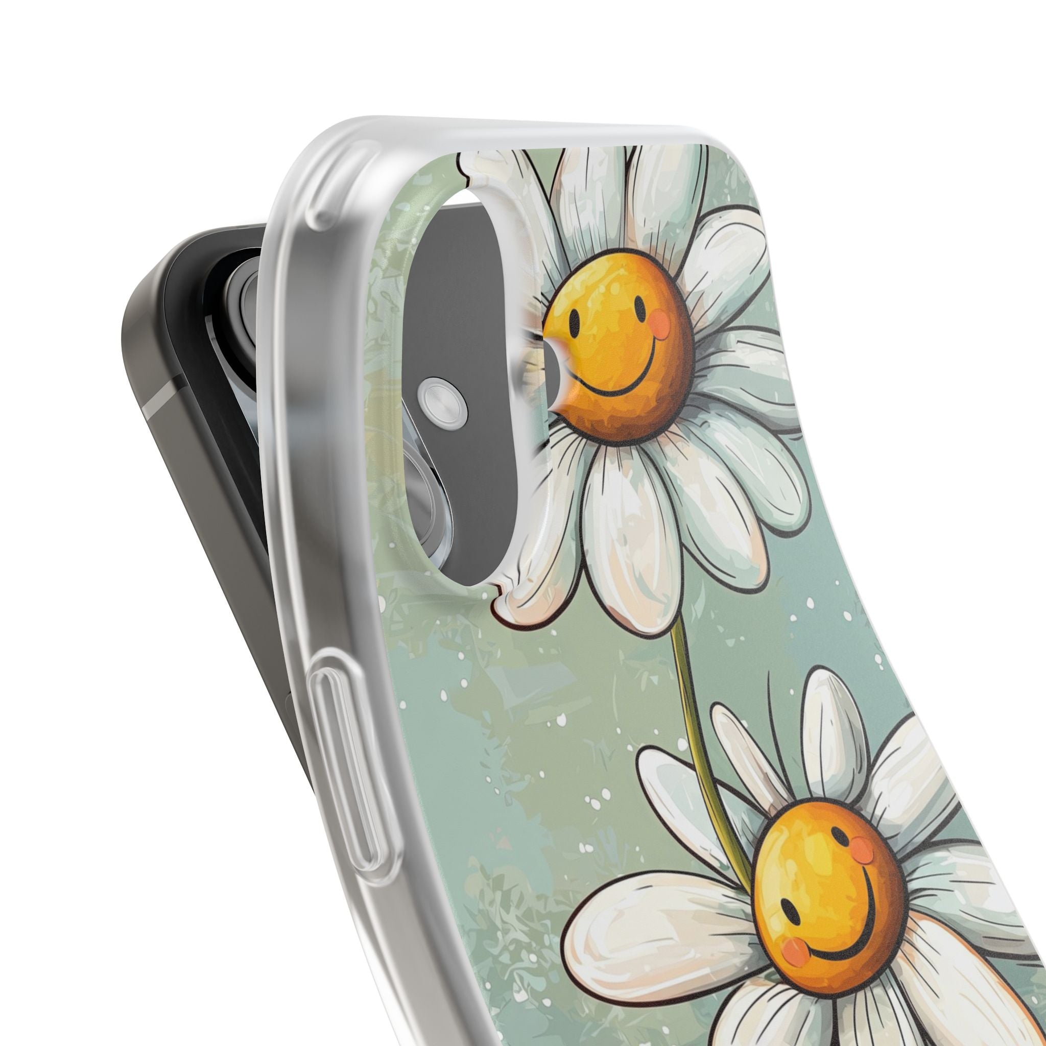 Sunny Daisy Smiles iPhone 16 Case - Soft