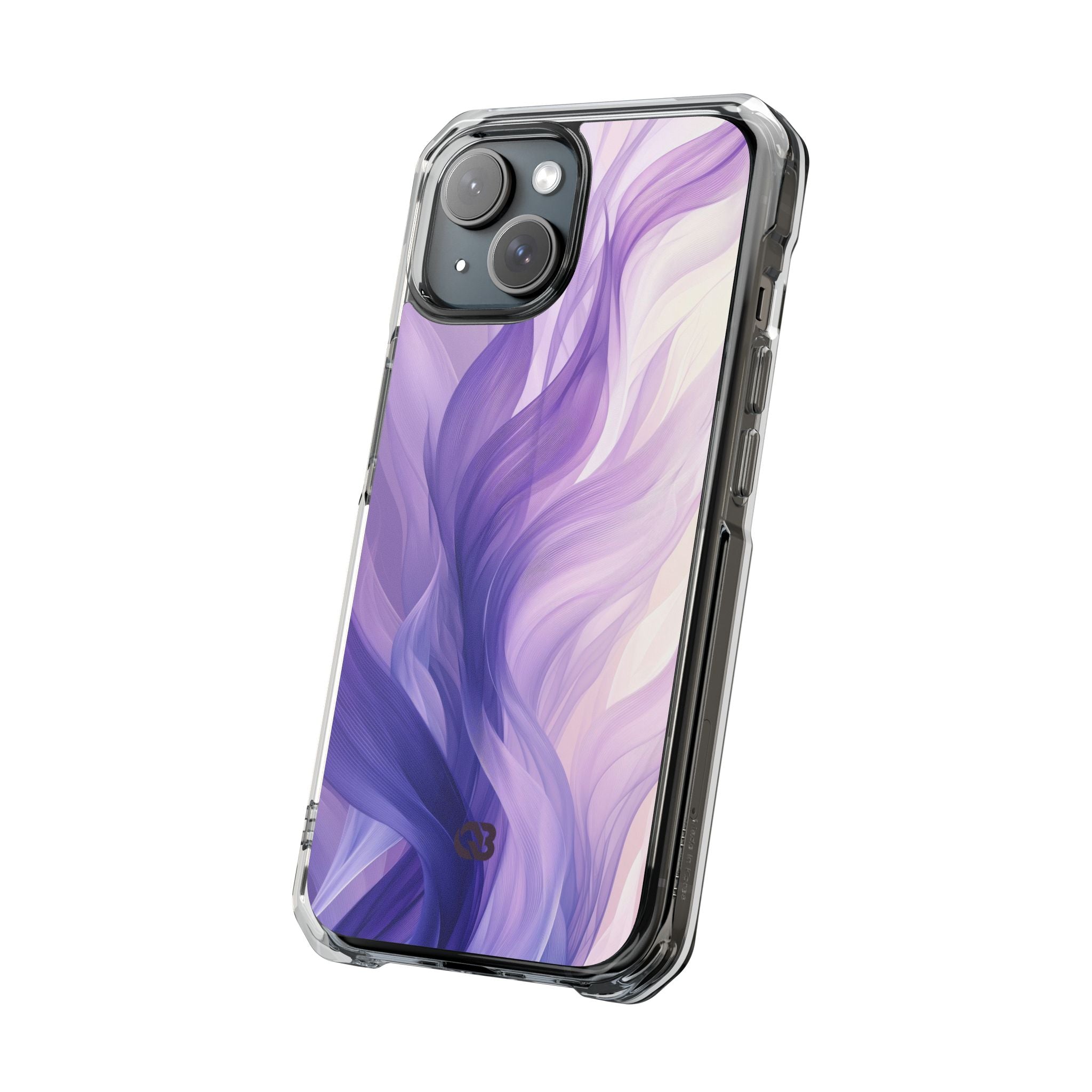 Amethyst Silk Waves · Impact Phone Case for iPhone · Magsafe