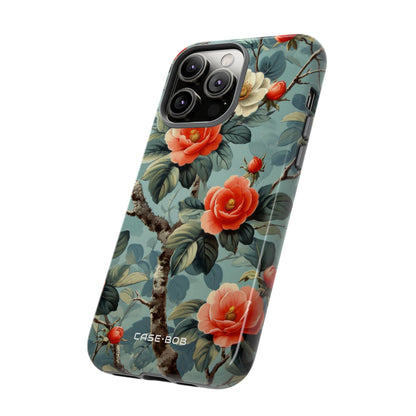Coral Bloom iPhone 14 Pro Max Case - Tough