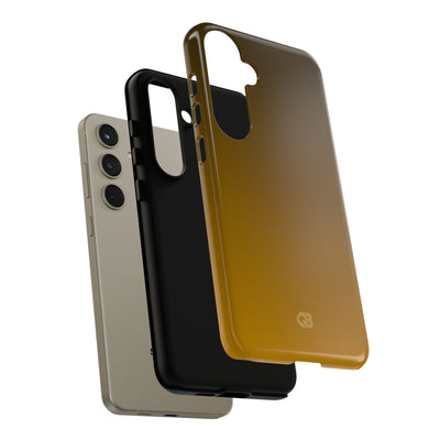 Gold Tough Phone Case for Samsung - Scorched Gold Haze