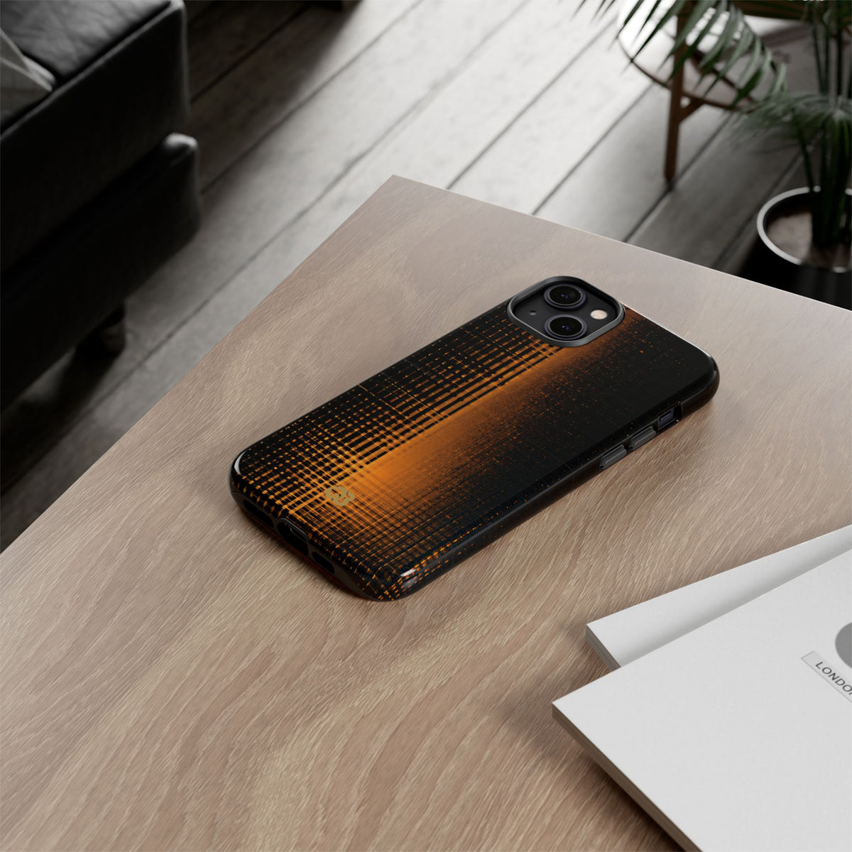 Amber Frequency · Tough Phone Case for iPhone · Orange