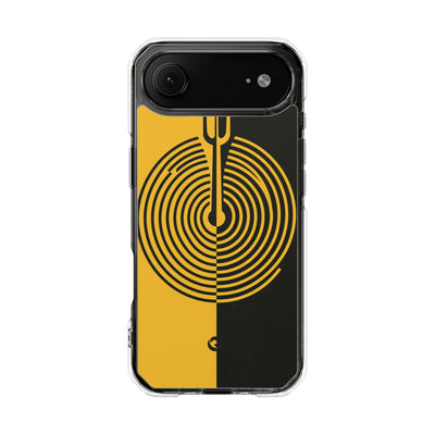 Yellow Impact MagSafe Phone Case for iPhone - Voltage Sector Pulse