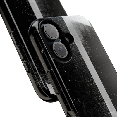 Black Tough Phone Case for iPhone - Vector Core Monolith
