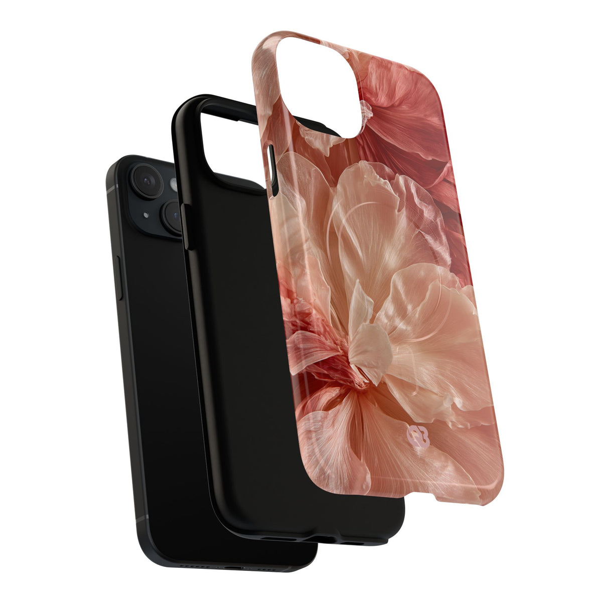 Blush Silk Bloom · Tough 2.0 Magnetic Phone Case for iPhone · Pink
