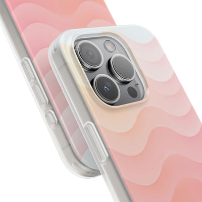 Blush Horizon Waves · Lite Phone Case for iPhone ·  Pink