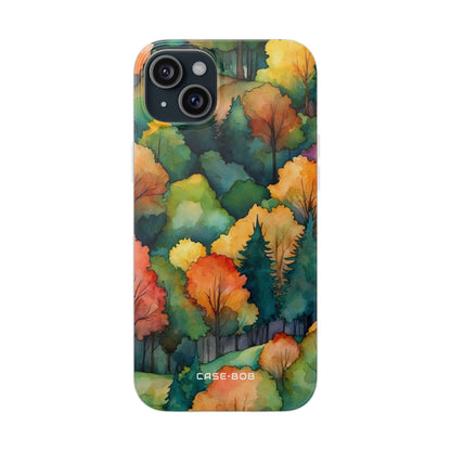 Verdant Canopy iPhone 15 Plus Case - Soft