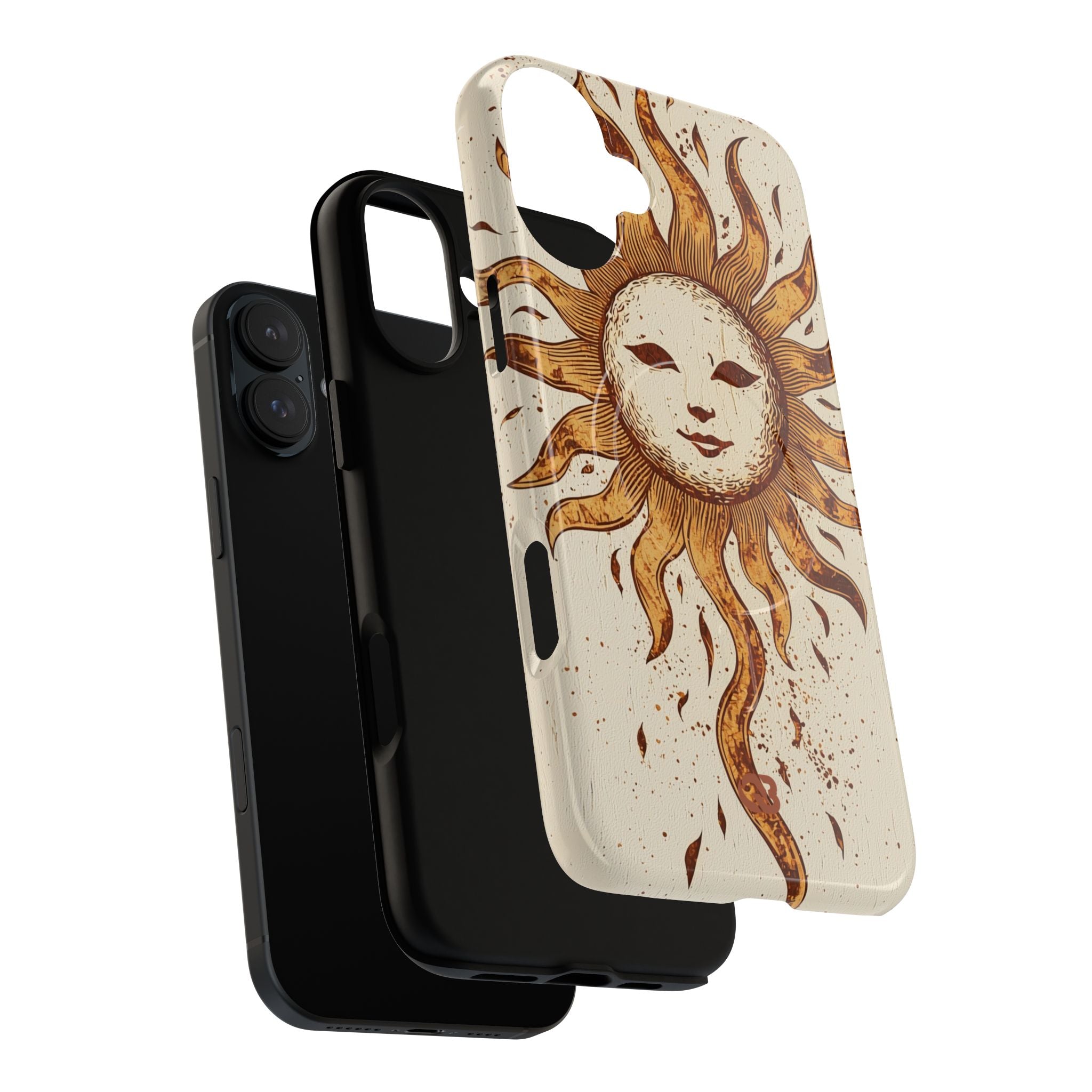 Rustic Solar Mask · Tough+ Phone Case for iPhone · Magsafe