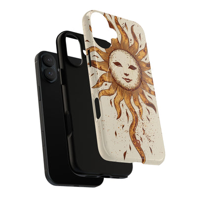 Rustic Solar Mask · Tough+ Phone Case for iPhone · Magsafe