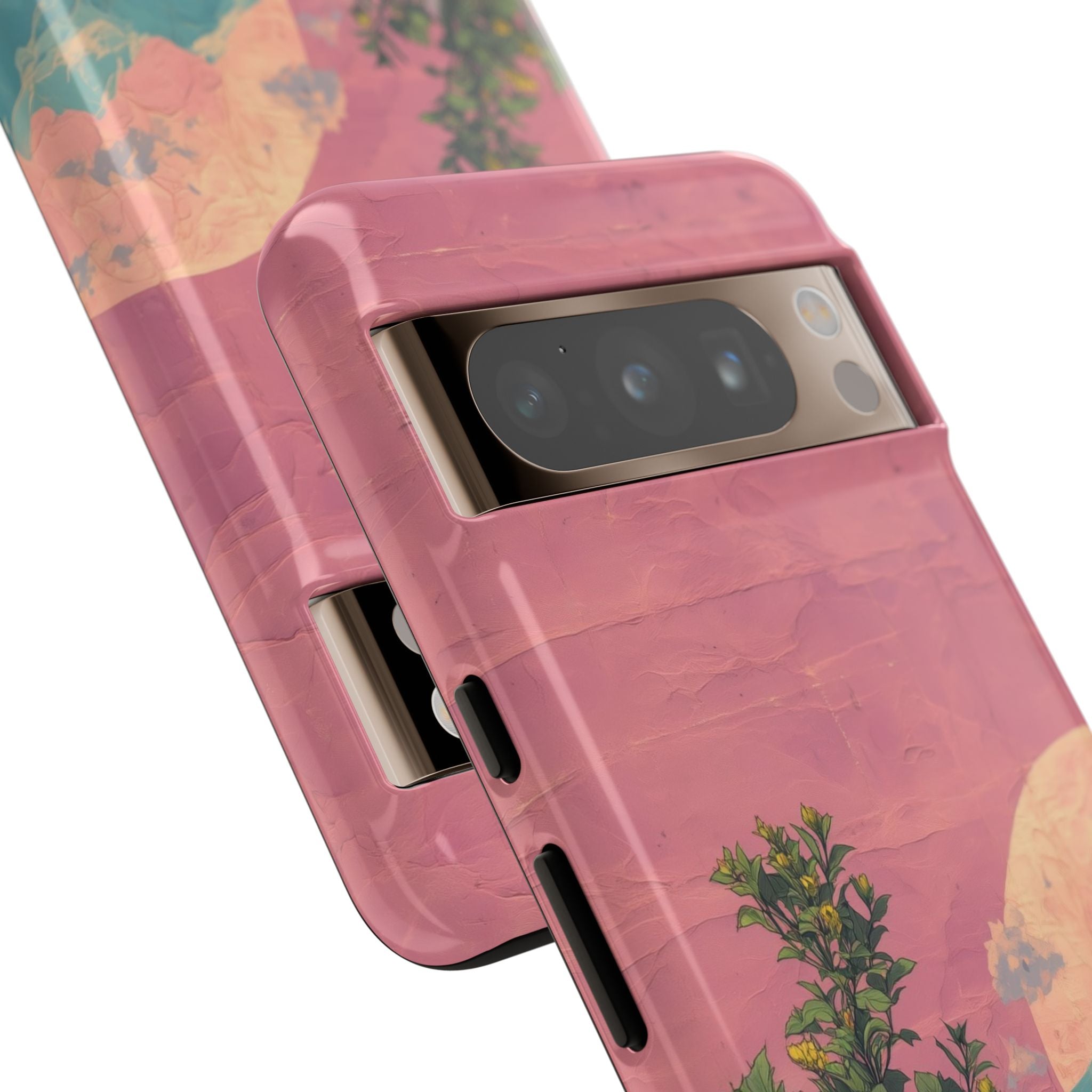 Lunare Pastellblüte · Tough Handyhülle für Google Pixel