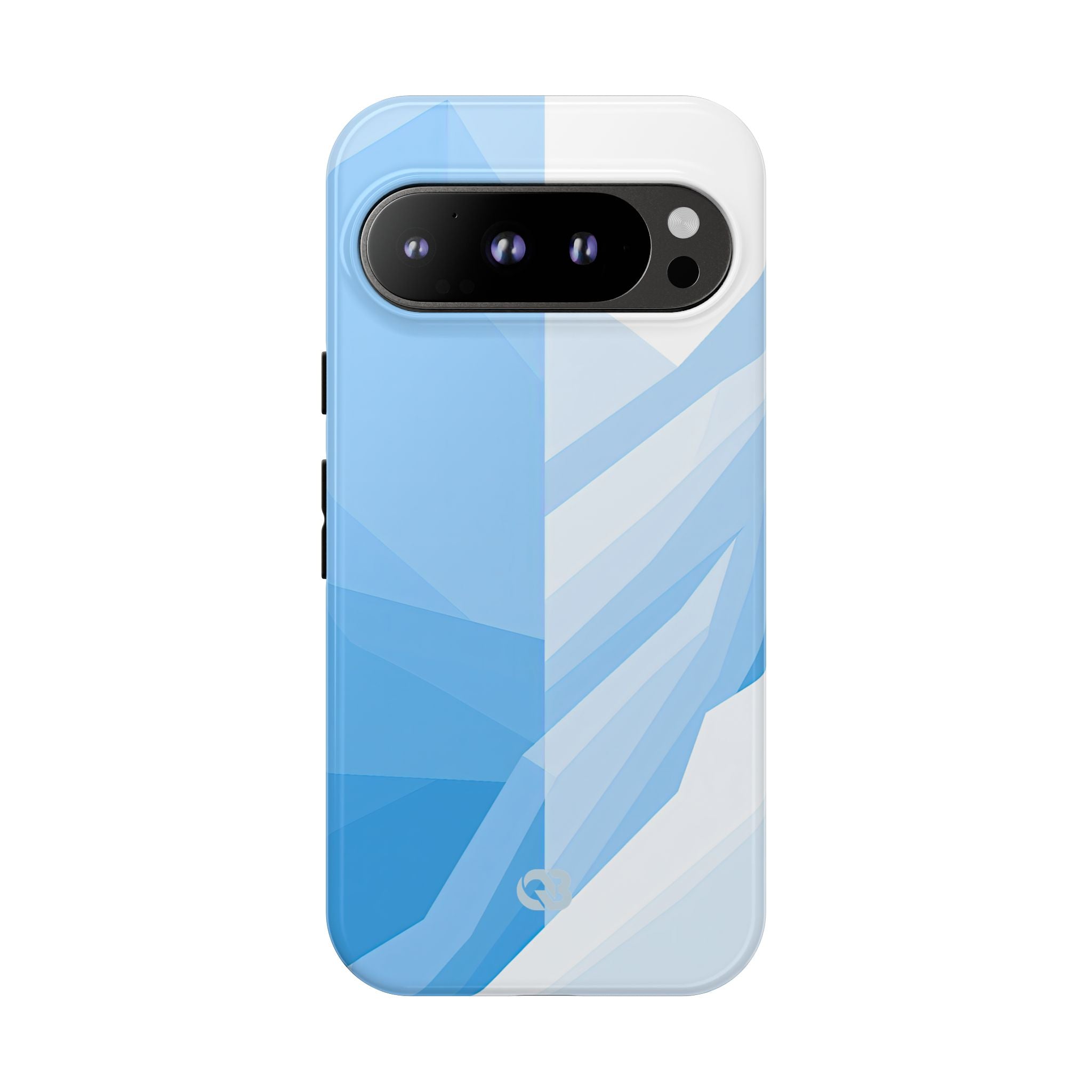 Blue Tough Phone Case for Google Pixel - Arctic Glacial Ridge
