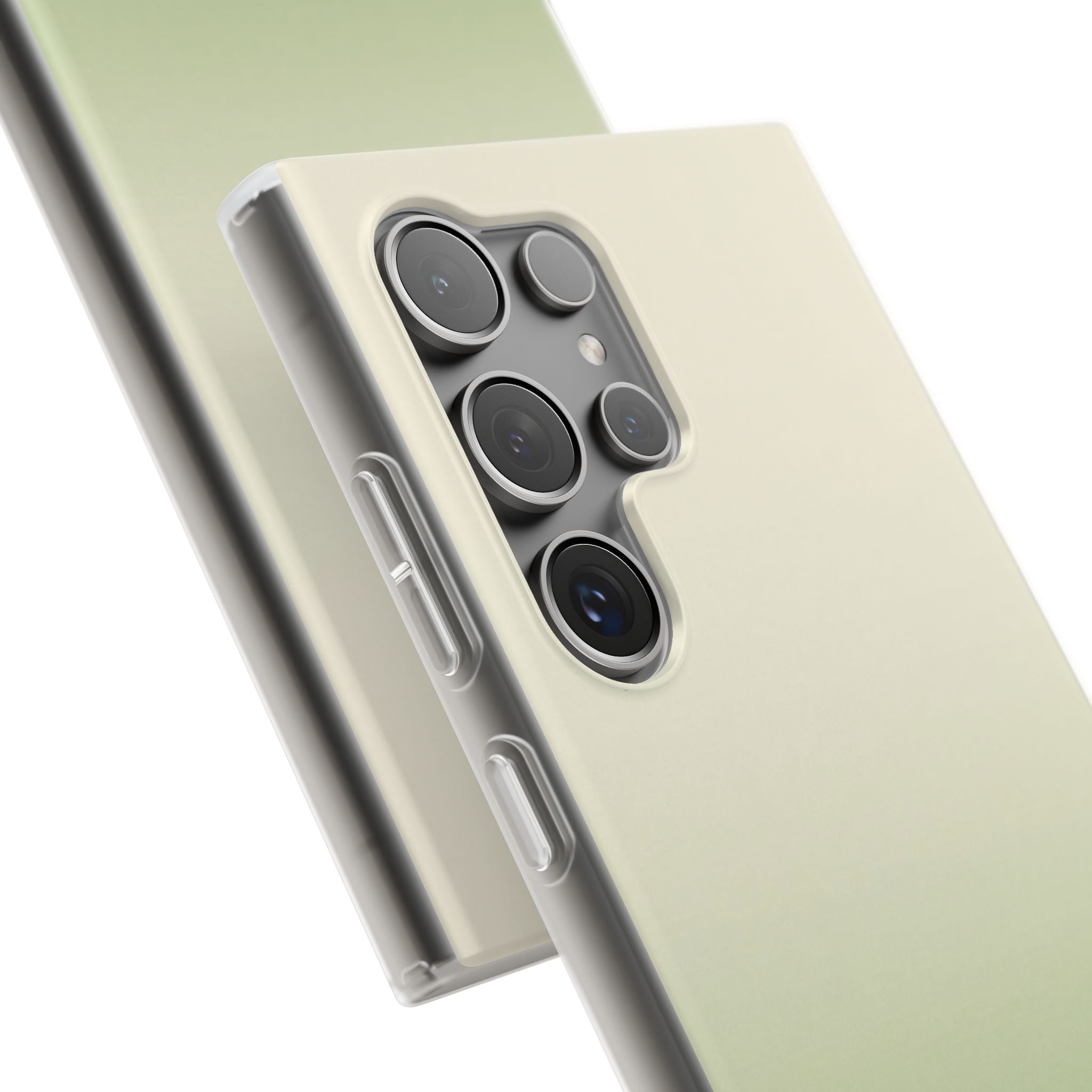 Green Lite Phone Case for Samsung - Bone Sage Fade