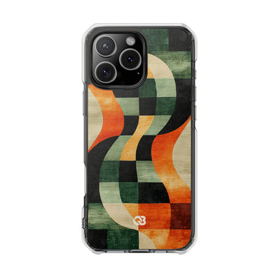 Burnt Orange Curve · Impact Handyhülle für iPhone · Magsafe