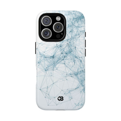 Blue Tough 2.0 Magsafe Phone Case for iPhone - Glacial Neural Web