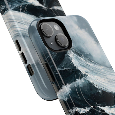 Nordic Swell · Tough 2.0 Magnetic Phone Case for iPhone · Blue