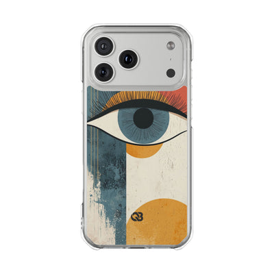 Distressed Azure Ocular · Impact Phone Case for iPhone · Magsafe