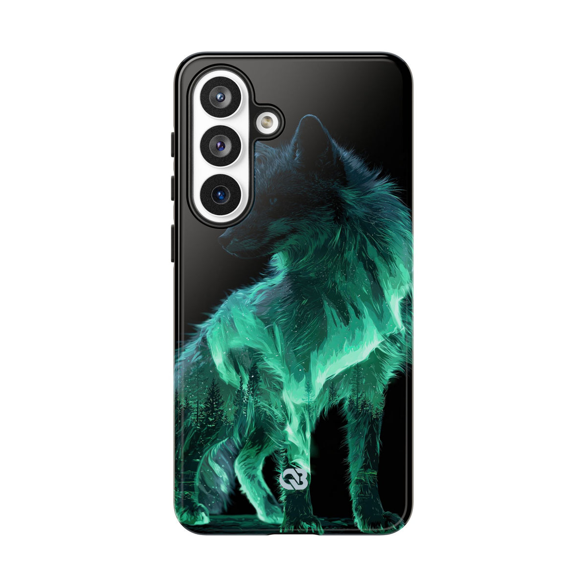 Nordic Aurora Fox · Tough Phone Case for Samsung · Teal