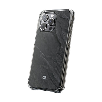Black Impact MagSafe Phone Case for iPhone - Midnight Slate Ridge