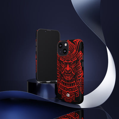 Crimson Kabuto · Tough Phone Case for iPhone · Red