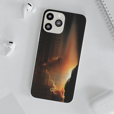 Luminous Grid · Lite Phone Case for iPhone ·  Black