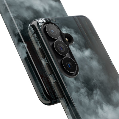 Shadowed Pine Mist · Tough Phone Case for Samsung · Black