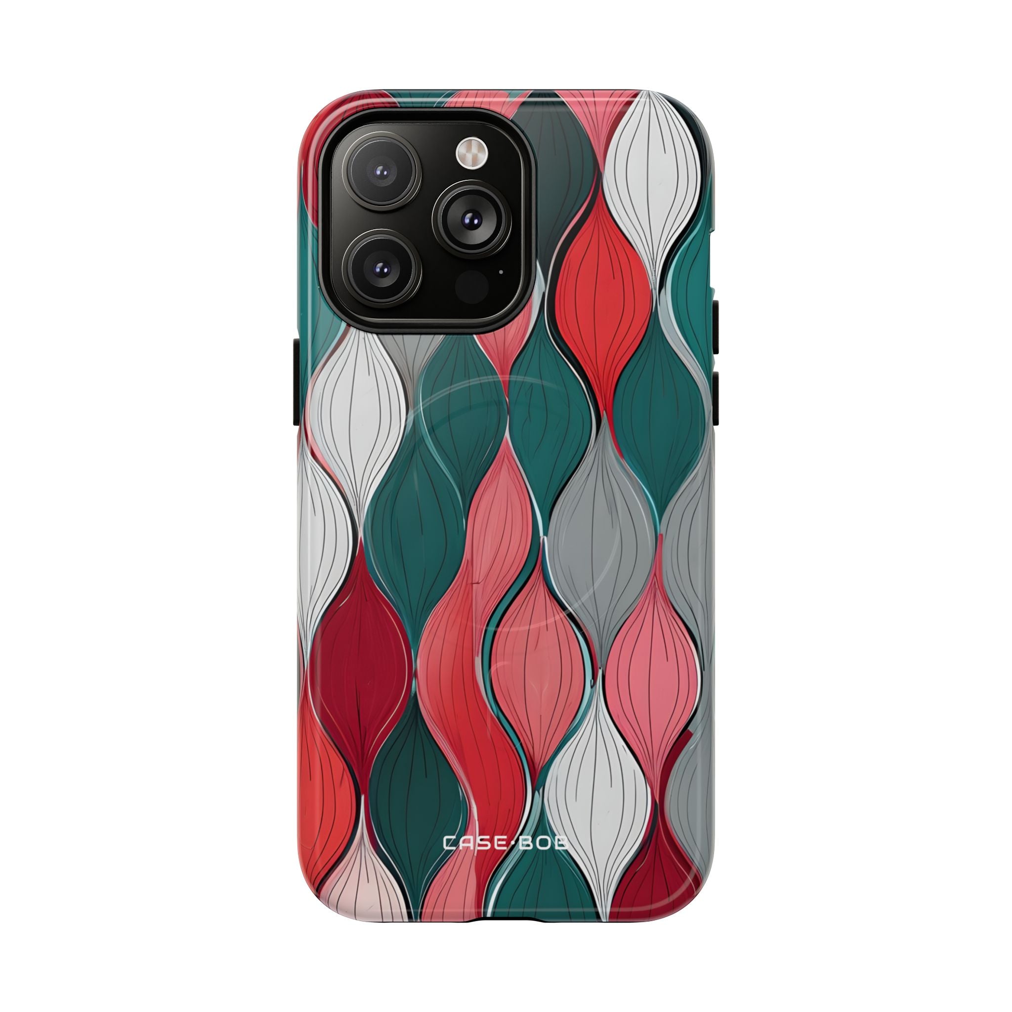 Leaf Cascade Teal iPhone 14 Pro Max Case - Tough+