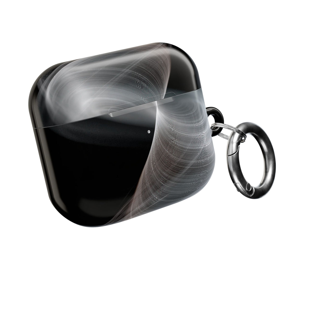 Luminous Vortex · Hard Case for AirPods & AirPods Pro · Black