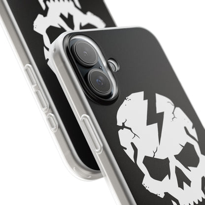 Lightning Skull iPhone 16 Plus Case - Soft